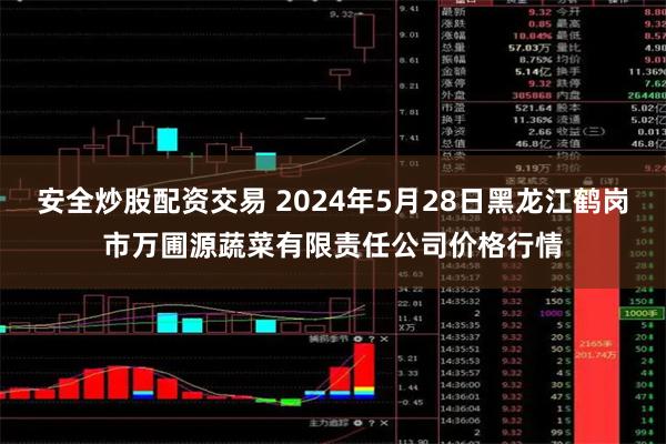 安全炒股配资交易 2024年5月28日黑龙江鹤岗市万圃源蔬菜有限责任公司价格行情