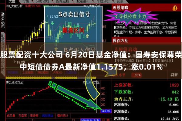 股票配资十大公司 6月20日基金净值：国寿安保尊荣中短债债券A最新净值1.1575，涨0.01%