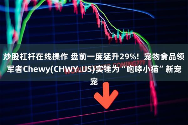 炒股杠杆在线操作 盘前一度猛升29%!  宠物食品领军者Chewy(CHWY.US)实锤为“咆哮小猫”新宠