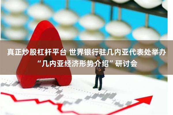 真正炒股杠杆平台 世界银行驻几内亚代表处举办“几内亚经济形势介绍”研讨会